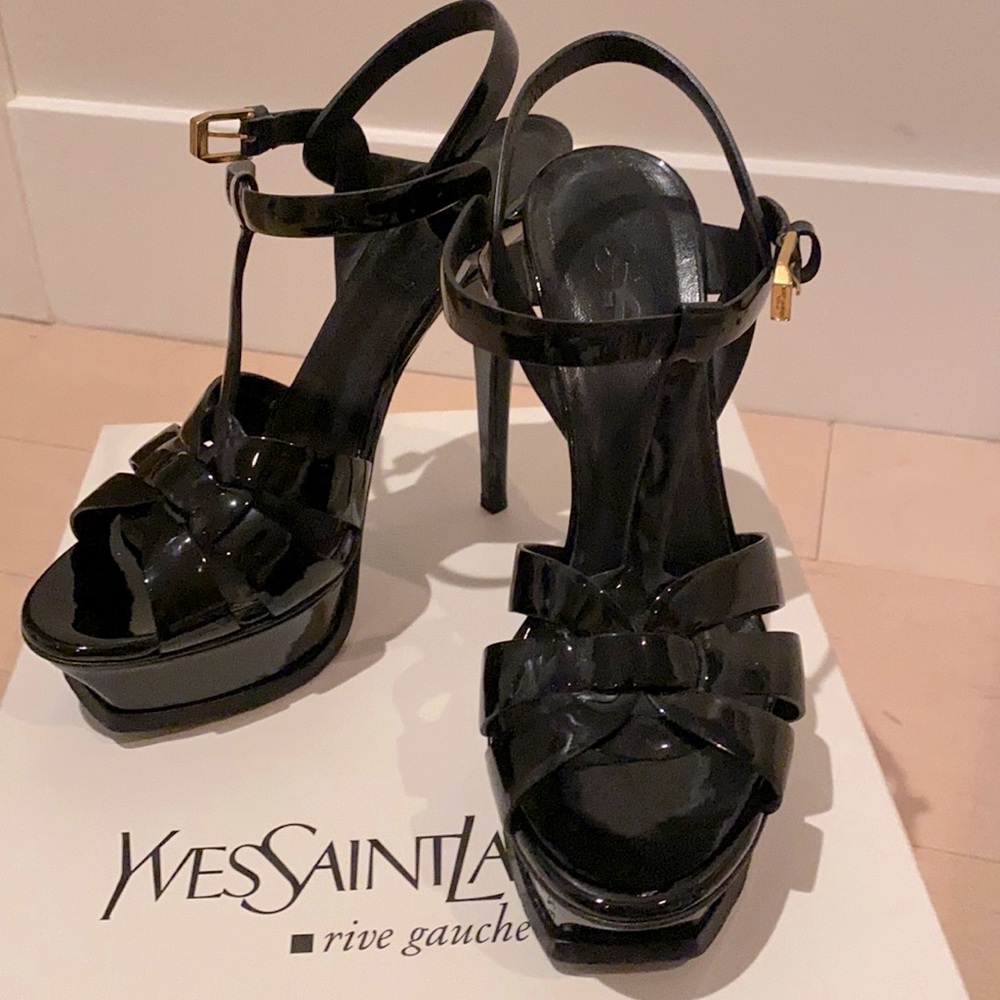 YSL tribute sandals